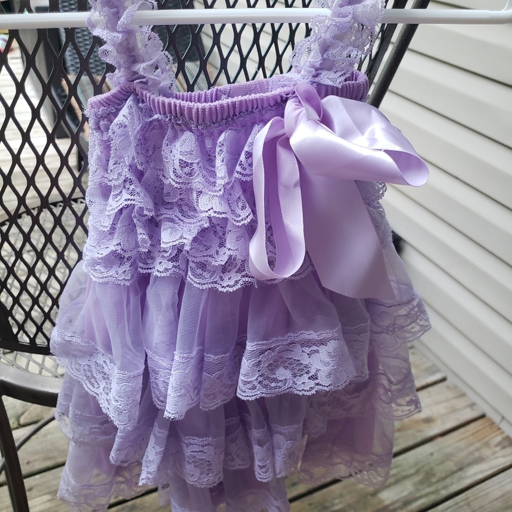 Vintage ruffle dress